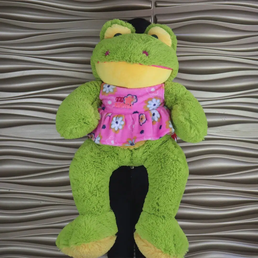 Peluche Rana con vestido