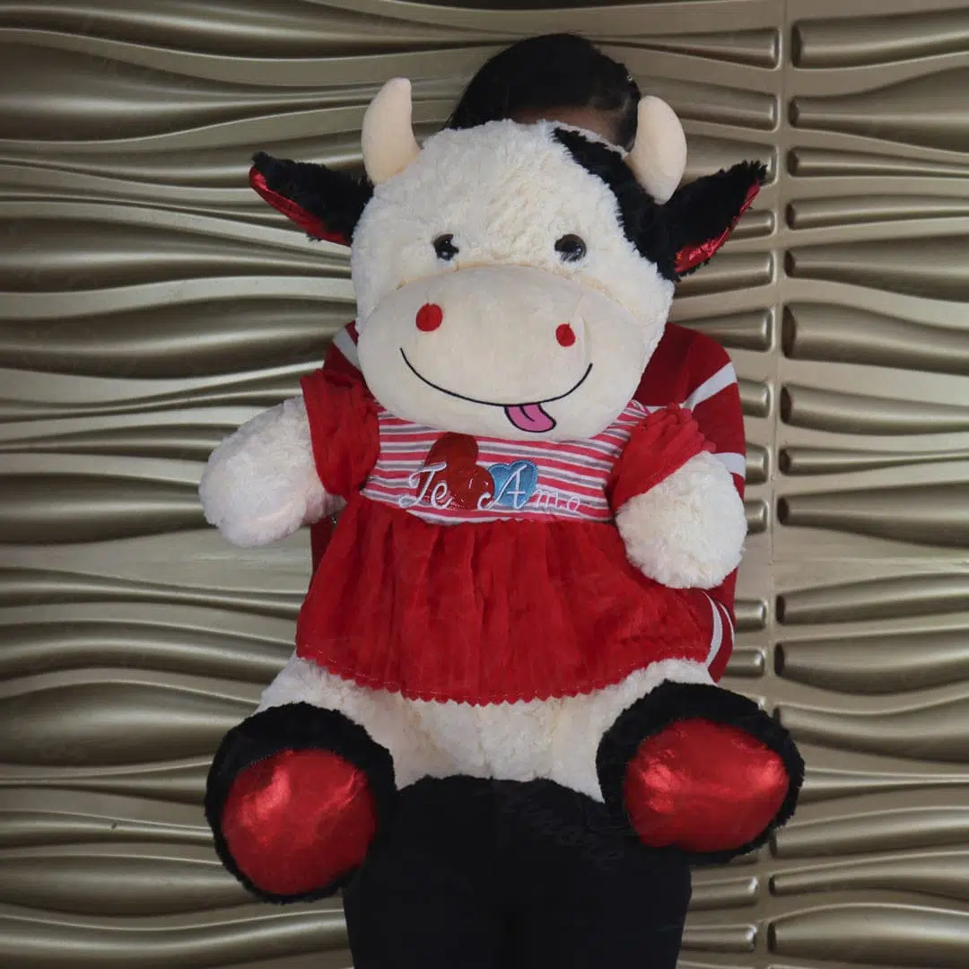 peluche de vaca en bogota y colombia