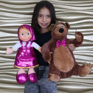 Peluche masha y el oso bogota
